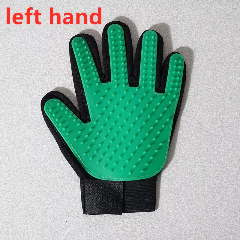 Professional Pet Grooming Glove for Cats and Dogs - Deshedding Brush and Massage Tool for Effective Hair Removal and Bathing