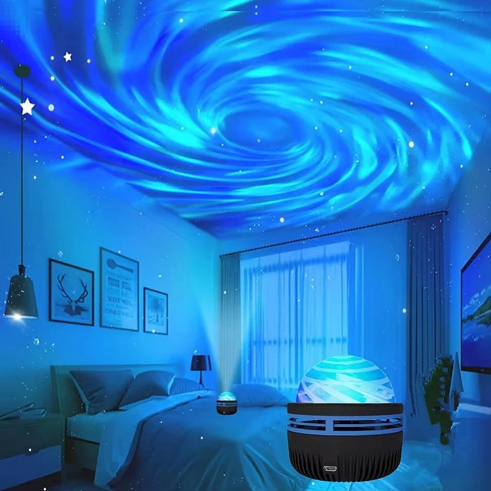 Illuminate Your Space with the LED Galaxy Projector - Create a Stunning Starry Sky for Any Occasion!