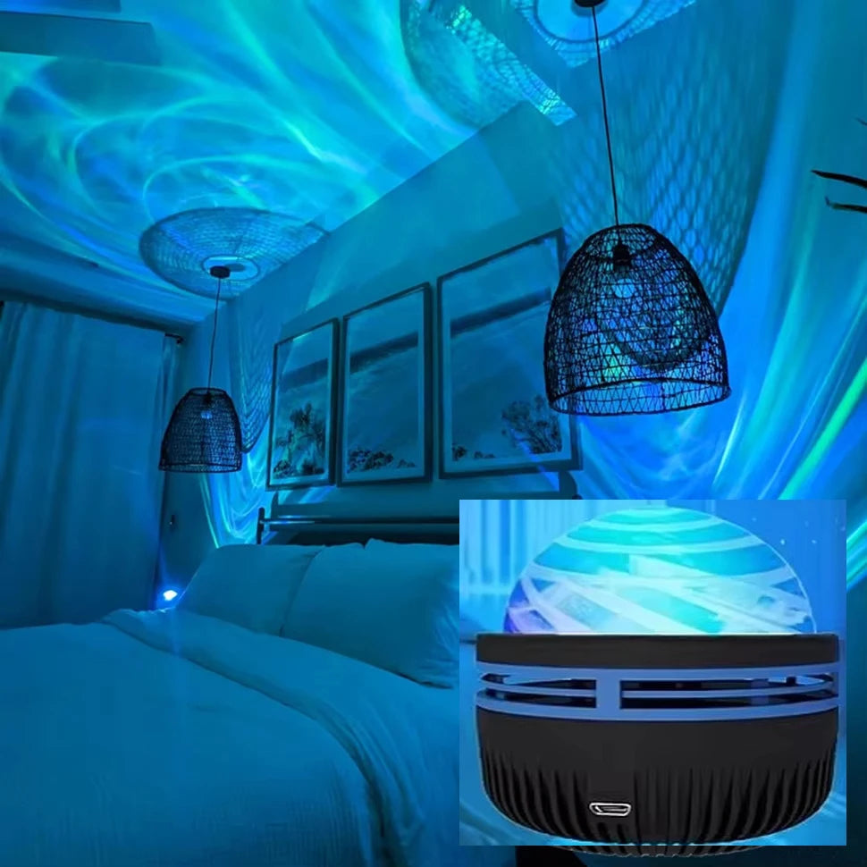 Illuminate Your Space with the LED Galaxy Projector - Create a Stunning Starry Sky for Any Occasion!