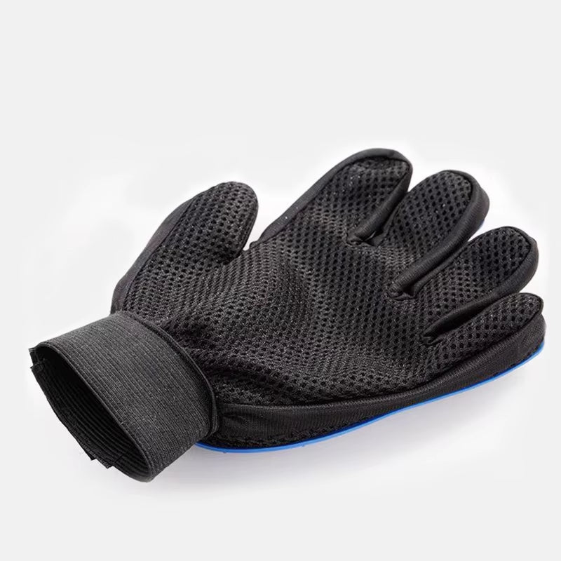 Professional Pet Grooming Glove for Cats and Dogs - Deshedding Brush and Massage Tool for Effective Hair Removal and Bathing
