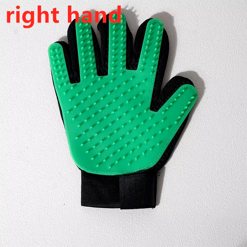 Professional Pet Grooming Glove for Cats and Dogs - Deshedding Brush and Massage Tool for Effective Hair Removal and Bathing