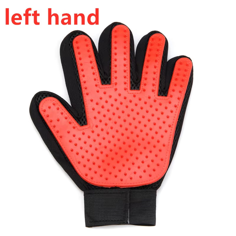 Professional Pet Grooming Glove for Cats and Dogs - Deshedding Brush and Massage Tool for Effective Hair Removal and Bathing