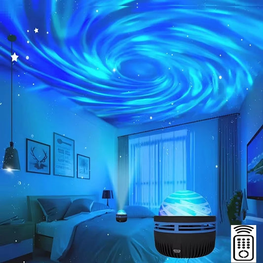 Illuminate Your Space with the LED Galaxy Projector - Create a Stunning Starry Sky for Any Occasion!